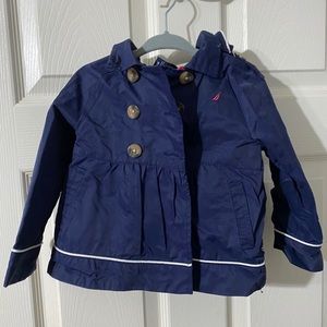 Toddler Girl Nautica Raincoat